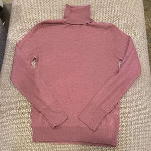Zara Purple Turtleneck Lightweight Sweater Size Small